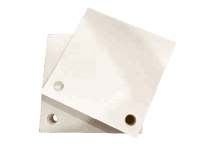 Two pieces of filter paper of oil filter machine