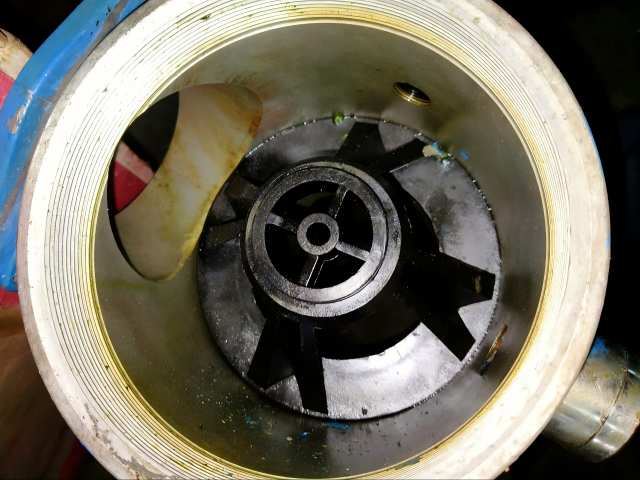 Disassembled filters and filter elements.