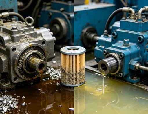 The Importance of hydraulic filter element quality.